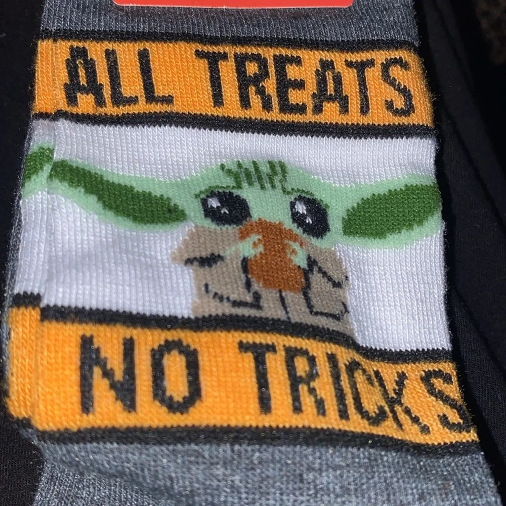 4 Pair Star Wars Baby Yoda Socks